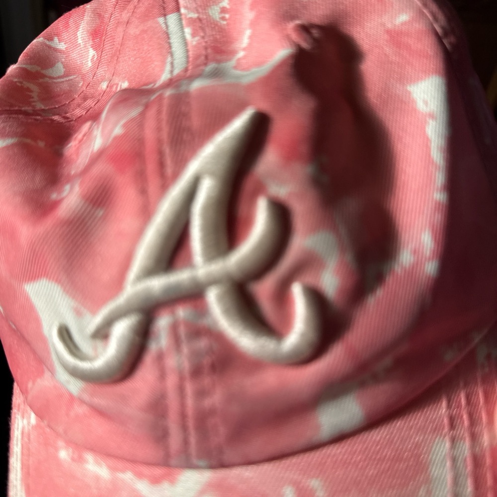 Genuine Merchandise Pink and White Cap